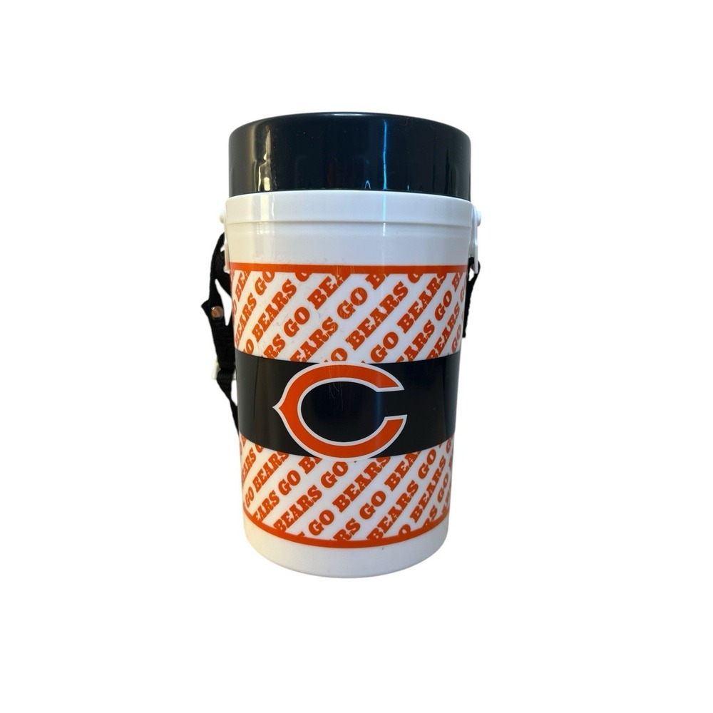 NFL Chicago Bears Football Cold Hot Drinks Soda Beer Thermo Mug 7.5" Tall